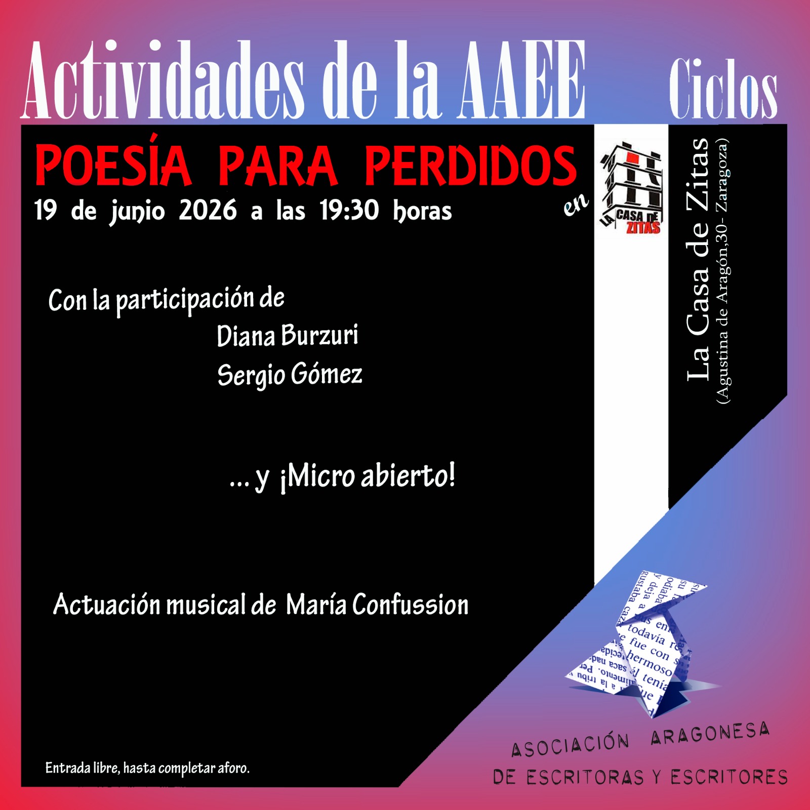 Poesía para perdidos