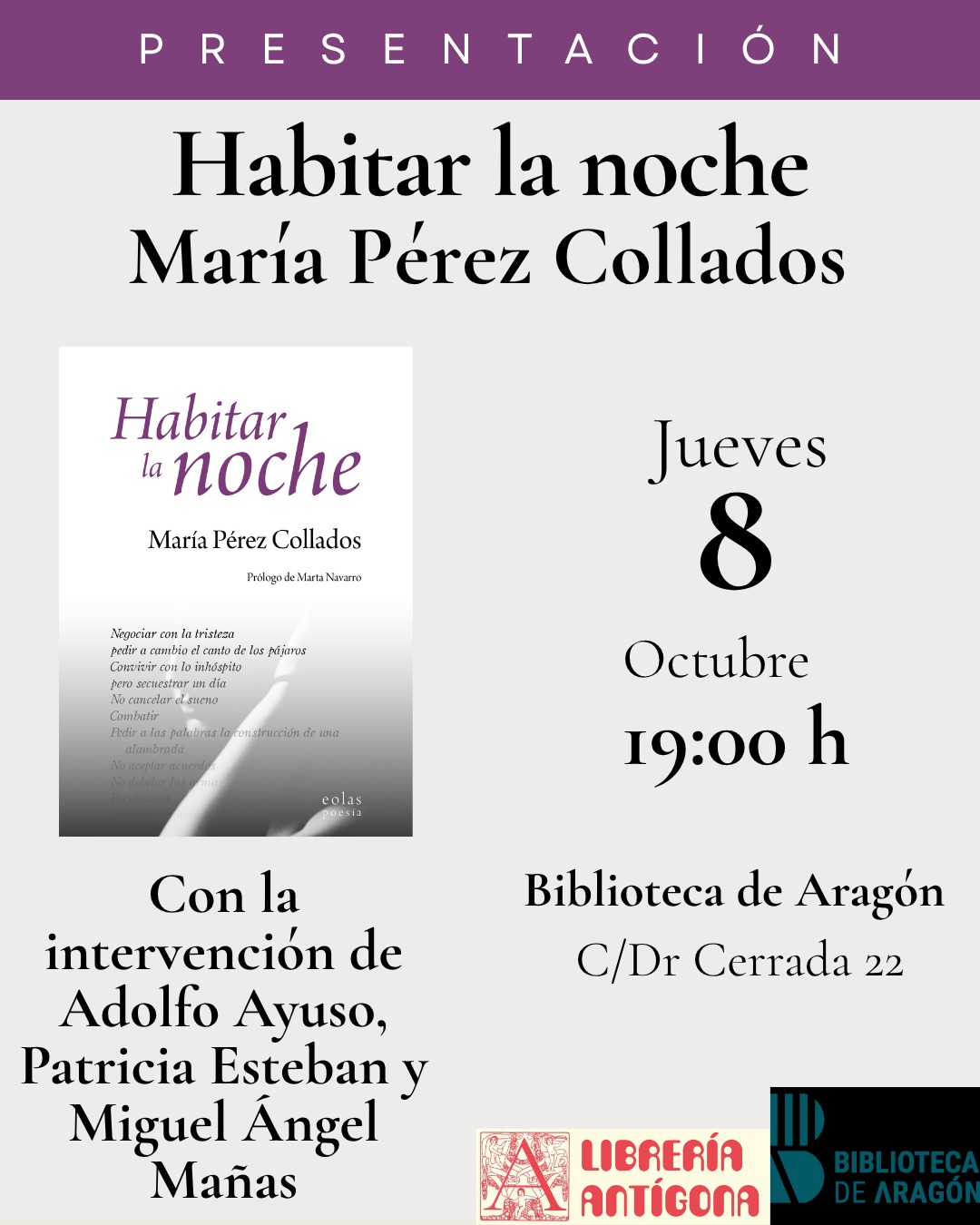 Miguel Ángel Mañas habla de Habitar la noche